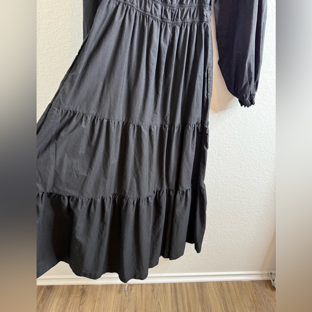 Anthropologie The Somerset Maxi Dress:
Puff-Sleeve Edition Black Sz Small - Picture 15 of 16